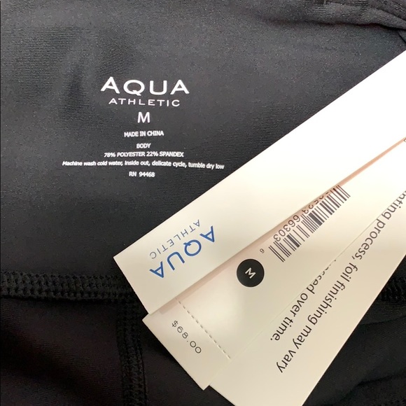 💕Aqua Athletics leggings and top - Picture 4 of 5